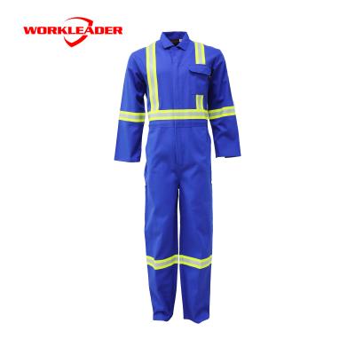 China 100%cotton/Nomex Safety Anti-Static Workwear Overall FR/Nomex Safety Reflector Boiler Suit Flame Retardant Coverall for sale