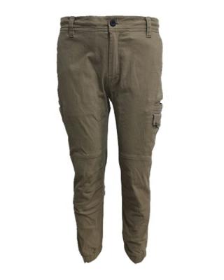 China New Design Anti Shrink Khaki Narrow Foot Cargo Pants Workwear Pants And Trousers for sale