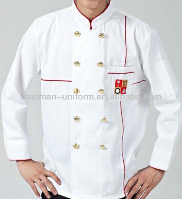 China restaurant & Bar Chef Uniform Cooking Wear / Chef Wear Promotional Code / Cotton Chef Wear Uniform for sale