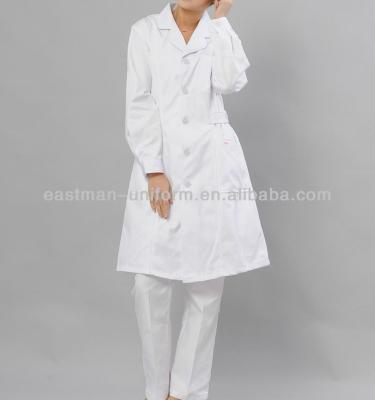 China hospital white scrubs nurse uniform/white uniform for nurses/nurse uniform white dress for sale