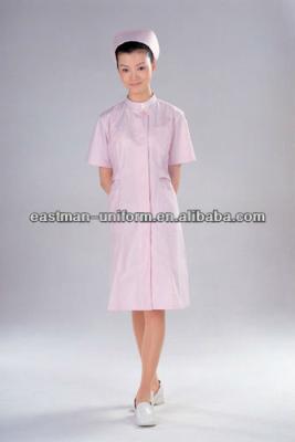 China Hospital Pink Nurse Uniform Designs/Traditional Nurse Dress Uniform Nurse Uniform Designs With Hat for sale