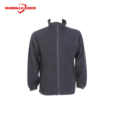 China Dustproof Workwear Mens Winter Zipper Closure Fleece Jacket for sale