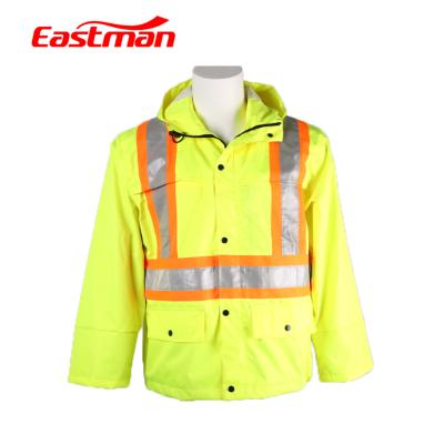 China Water Proof Hi-force Safety Reflective Jacket Workwear Warning Jacket for sale