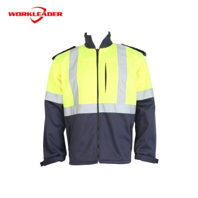 China Waterproof Reflective Raincoat Outdoor Hi Vis Safety Workwear Water Proof Security Jacket for sale