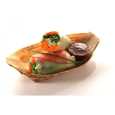 China 2023 Wholesale High Quality Disposable Boat Shaped Food Box Disposable Biodegradable Boxes For Food for sale