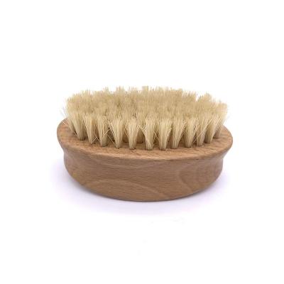 China Hot Selling 100% Natural Long Handle Bamboo / Wooden Body Bath Brush 390x80x40cm Bath Top Shower Cleaning Brush for sale