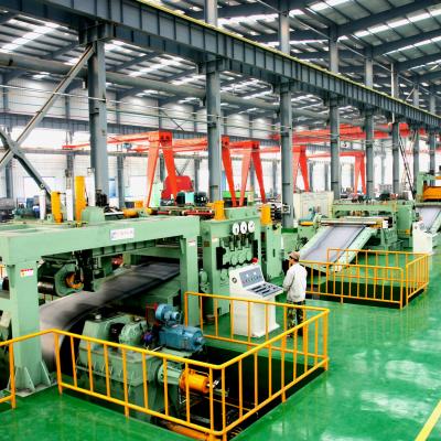 China Linha automática de corte cruzado para bobina de aço laminada a quente a 101500*13225*1100mm Tamanho à venda