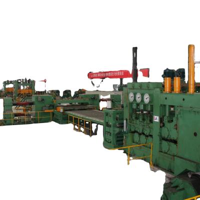 China 60KG Weight Steel Coil Flattening and Leveling Rewind Machine for Metal Sheet or Coils for sale