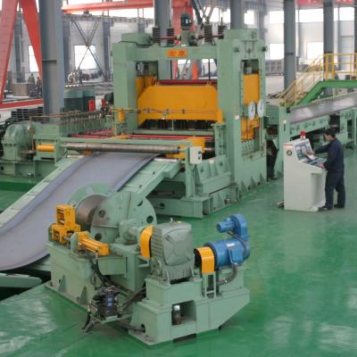 China Video Outgoing-Inspection Provided Steel Coil Flattening Leveling Rewind Machine for sale