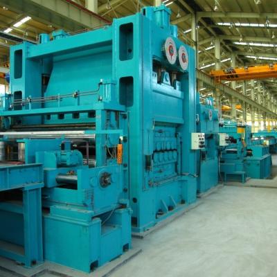 China Motor Core Components Fine Straightening Machine for Steel Coil Leveling and Rewinding for sale