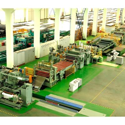 China Competitive Steel Coil Slitting Line for 28000mm*14500mm*1100mm Size and 0-20 Stripes for sale