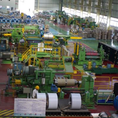 China Metal Coil Uncoiling Feed Flying Shear Production Line With Video Outgoing Inspection for sale