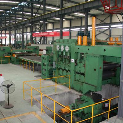 China Steel Coil Uncoiling Leveling Shearing Equipment for Shearable Plates 500-9000mm Long for sale