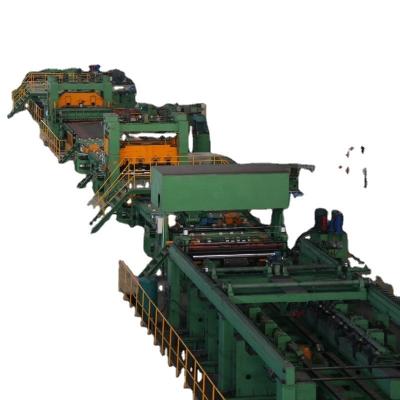 China Competitive Automatic Steel Coil Slitting Line with Uncoiling Leveling Shearing Machine for sale