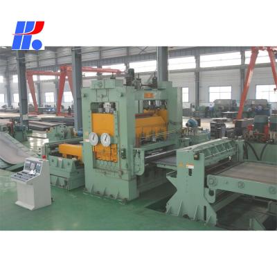 China 3000 6000 mm Cutting Speed Steel Coil Cutting Machine Double Tool Holder Slitting Machine for sale