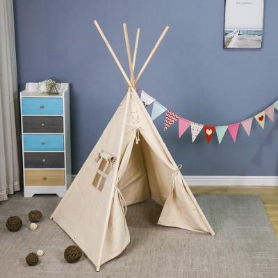 China Easy Foldable Kids Play Tent Wholesale Camping Indian Kids Play Teepee Tent For Sale for sale