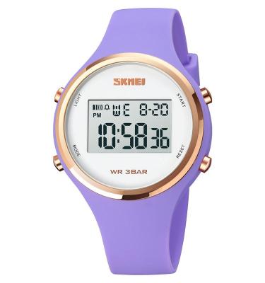 China Wholesale Newest SKMEI 1720 Alarm Fashion Silicone Band Students Ladies Sport Digital Watches For Women Girls for sale