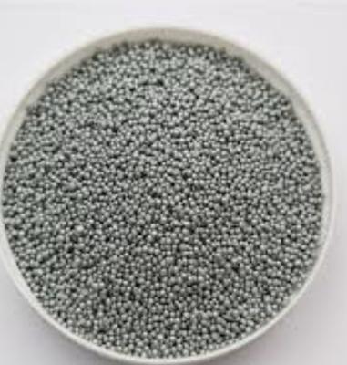 China High Density Zinc Shot 35 - 55HV Zinc Cut Wire Shot For Rounding Process for sale