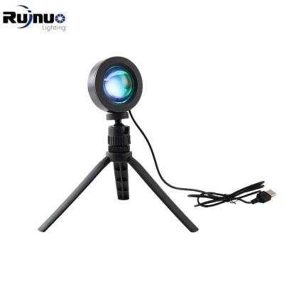 China Tripod Amazon Sunset Light Projection Lamp 4 in 1 Sunet Lamp 5W USB LED Sunset Lamp for sale