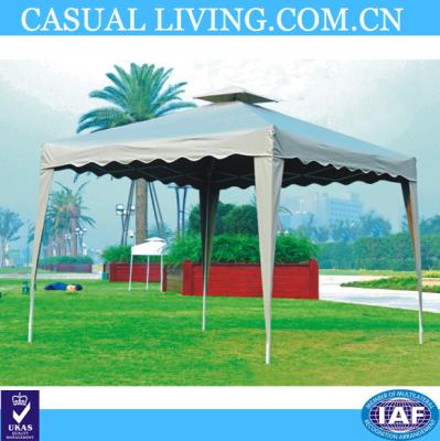 China Water Proof 3x3m Outdoor Garden Metal Canopy Gazebo Portable Folding Gazebo for sale