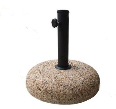 China Outdoor Furniture Circular Cement Umbrella Base for sale