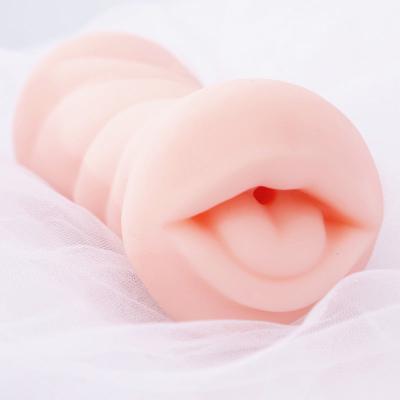 China Real Touch Male Real Rubber Cat Mouth Masturbators Vagina Sex Silicone Pocket Cat Feeling Artificial Oral Sex Toys Masturbation Cup for sale