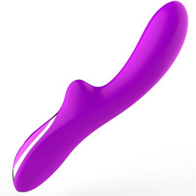 China Real Touch Feeling GF Fitness Roller G Spot Dildo Vibrator Dual Motor Thrusting Rotating Vibrator For Sex Dildo Women Yoga Top Pilates Exercises for sale