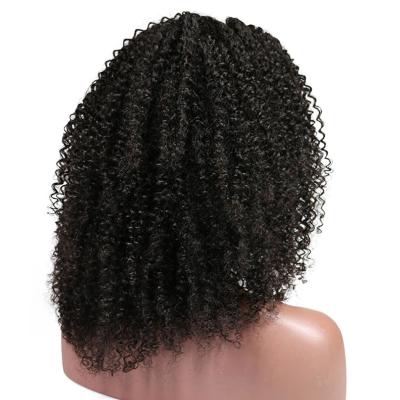 China In-Stock Items Low MOQ Jerry Curl Bob Wigs Without Lace Wigs Natural Black Indian Synthetic Hair Wigs For Black Women for sale