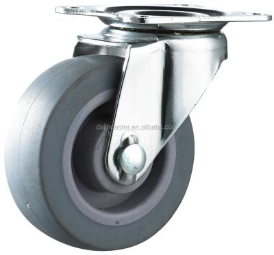 中国 Machinery Repairs Workshop Industrial PU Wheel Casters PU Tire With Tech Support 50mm, 75mm Video PP Rim Furniture Casters No Bearing Galvanized - 販売のため