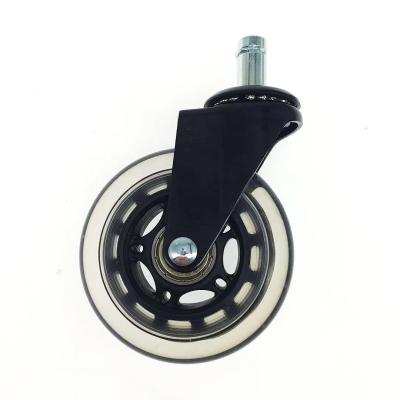 Κίνα Stemless Glider Style 75MM Traditional Integrated Plastic Office Chair Caster προς πώληση