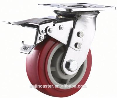 China High Quality Industrial PIVOT Heavy Duty Trolley Caster Wheel à venda