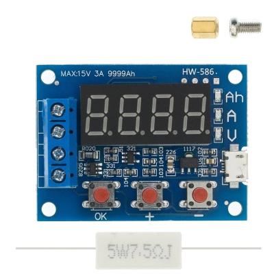 China - V3 1.2 - 12V ZB2L3 18650 Li-ion Lithium Battery Capacity Meter Discharge Tester Analyzer with Shell Gaqqee Electrical for sale