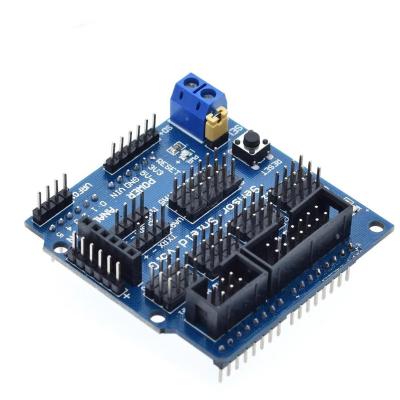 China - The Sensor Shield V5.0 Expansion Board For Arduino Building Blocks Robot Accessories Sensor Shield V5 Electronic Expansion Board for sale