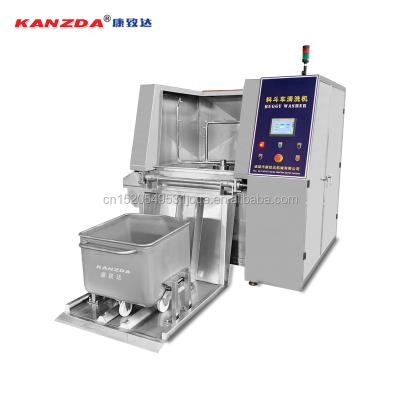 China Industrial meat car cleaning washer/cleaning machine stainless steel cart washer/200L meat washer/error factory China for sale