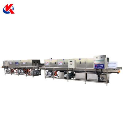 China Factory Tunnel Chocolate Mold Tray Washing And Drying Machine for sale