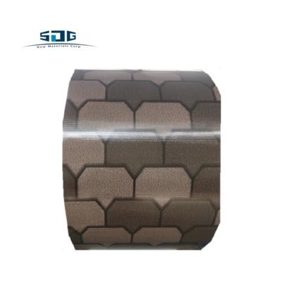 China DX51D S350GD PPGL Steel Coil for Building Metal Material color coated galvalume steel coil for sale