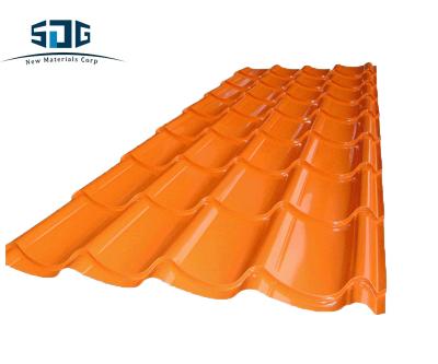 China long span color coated corrugated roofing sheet metal rib type sheet for sale