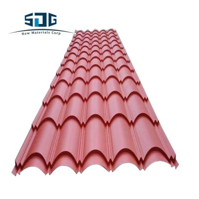 China DX51D SGCH galvanized color coated roofing sheet metal PPGI corrugated sheet price per meter for sale