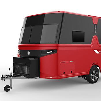 China Travel trailer factory direct sale cheap touring car and small rv camper car offroad camper trailer with kitchen for 3-6 person for sale