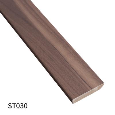 China Traditional Wood Architrave Crown Molding Baseboard Molding for sale