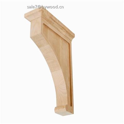 China Fireplaces 3D Brace Capital Wooden Decorative Braces Wooden Frame Solid Wood Braces for sale