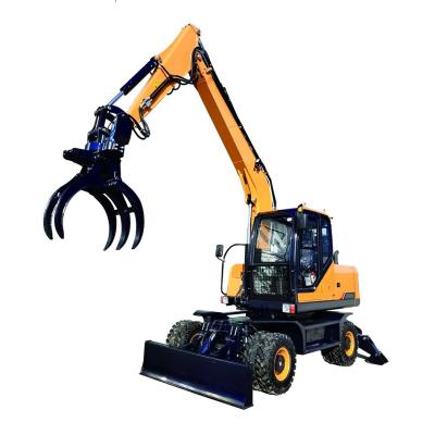 Chine Wheel Grab loader H9088 log loader sugarcane loader grapple loader à vendre