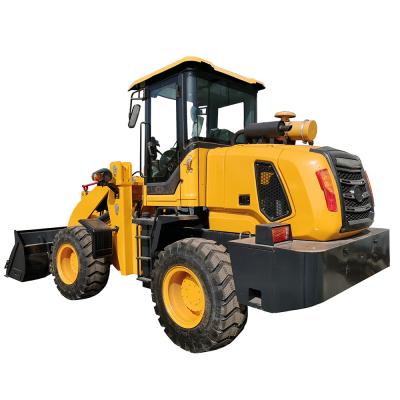 China Front End Wheel Loader pequeno hidráulico 1.6-2 toneladas de aprovação do CE à venda