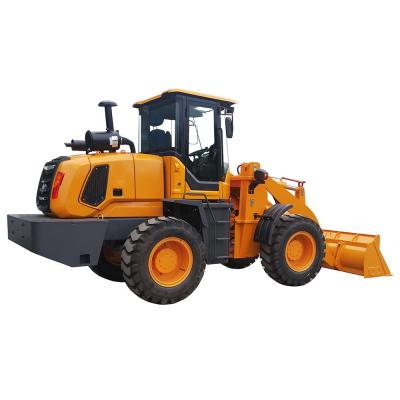 China 2-2.5 Ton Mini Wheel Loader Articulated Front-Lader voor Landbouwbedrijftuin Te koop