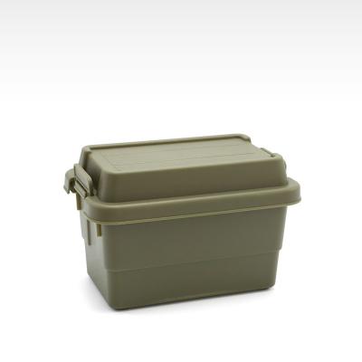 China Camping style Outdoor camping small storage box outdoor mini plastic storage box for sale