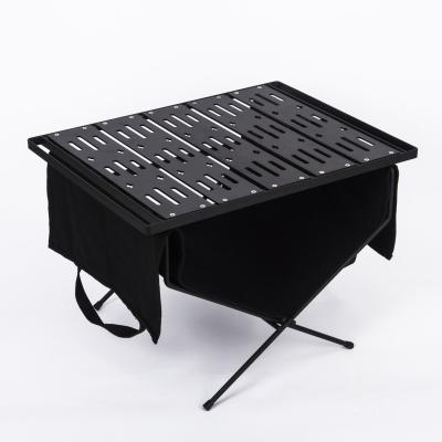 China PANEL Aluminum alloy stove side table foldable outdoor table for sale