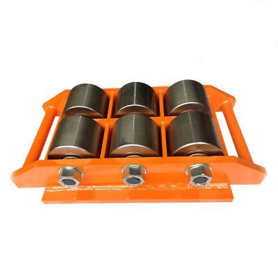 China Durable CRA 15T Cargo Trolley Rigger Skates Cargo Roller Skate Trolley for sale