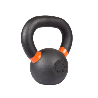 China Fitness Universal Gravity Cast Kettlebell Weightlifting Black Cast Iron Kettlebell for sale