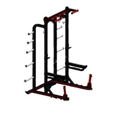 China Commercial Power Rack Bodybuilding Fitness Center Squat Rack For Pull Up Rack for sale