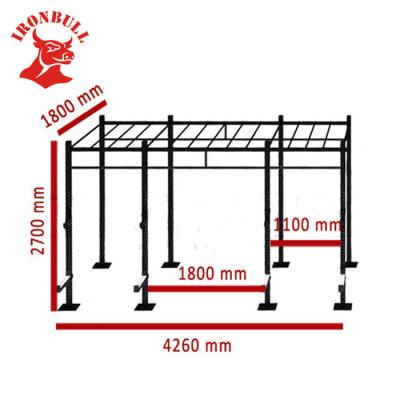 China Multi fitness center gymnasium exercise equipment/multifunctional cross facilities/stand for sale